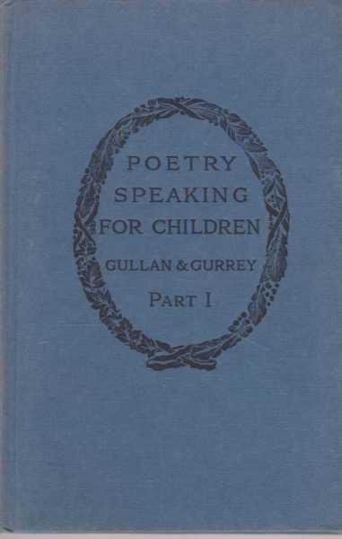 Image for Poetry Speaking for Children Part 1 The Beginnings