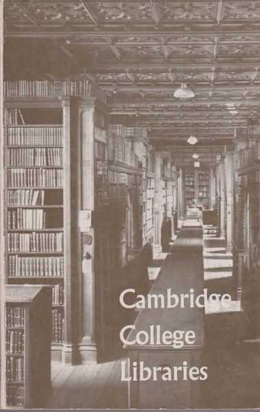 Image for Cambridge College Libraries: Aids for Research Students