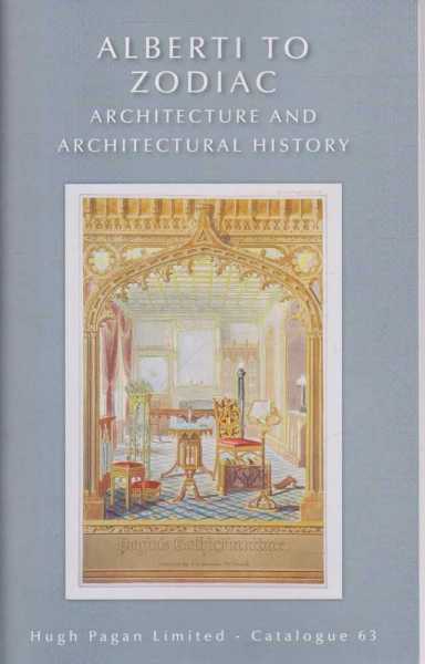 Image for Alberti to Zodiac Architecture and Architectural History Catalogue 63
