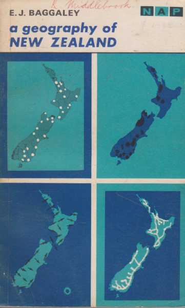 Image for A Geography of New Zealand