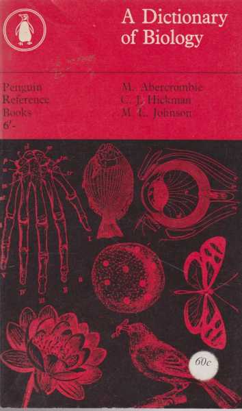 Image for A Dictionary of Biology