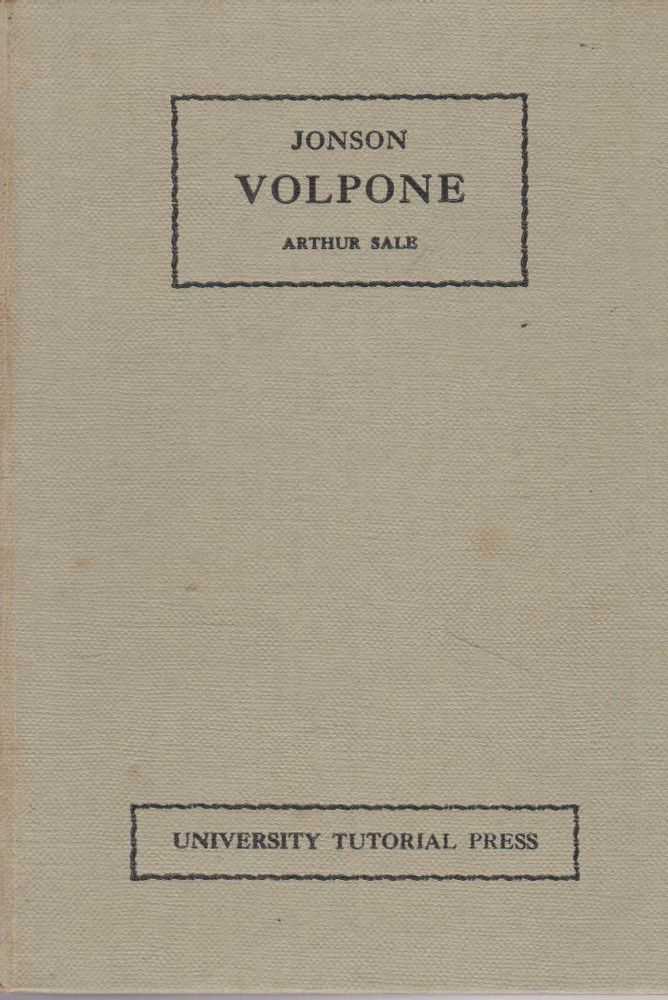 Image for Volpone or The Foxe