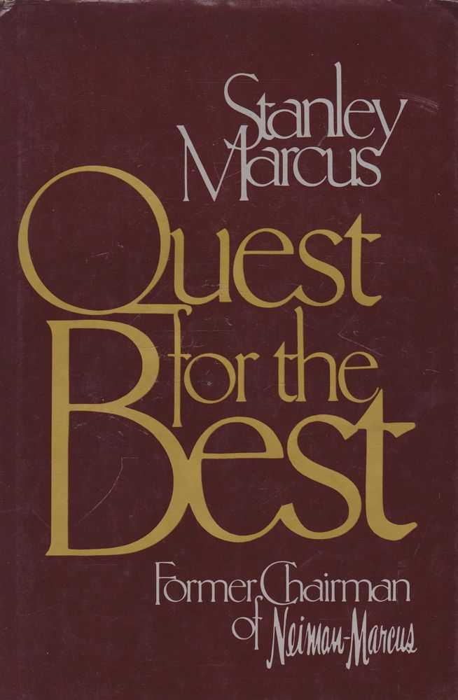 Image for Quest for the Best