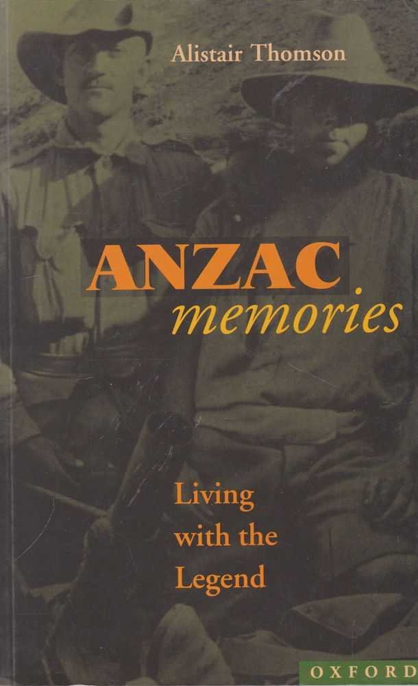 Image for Anzac Memories: Living With The Legend