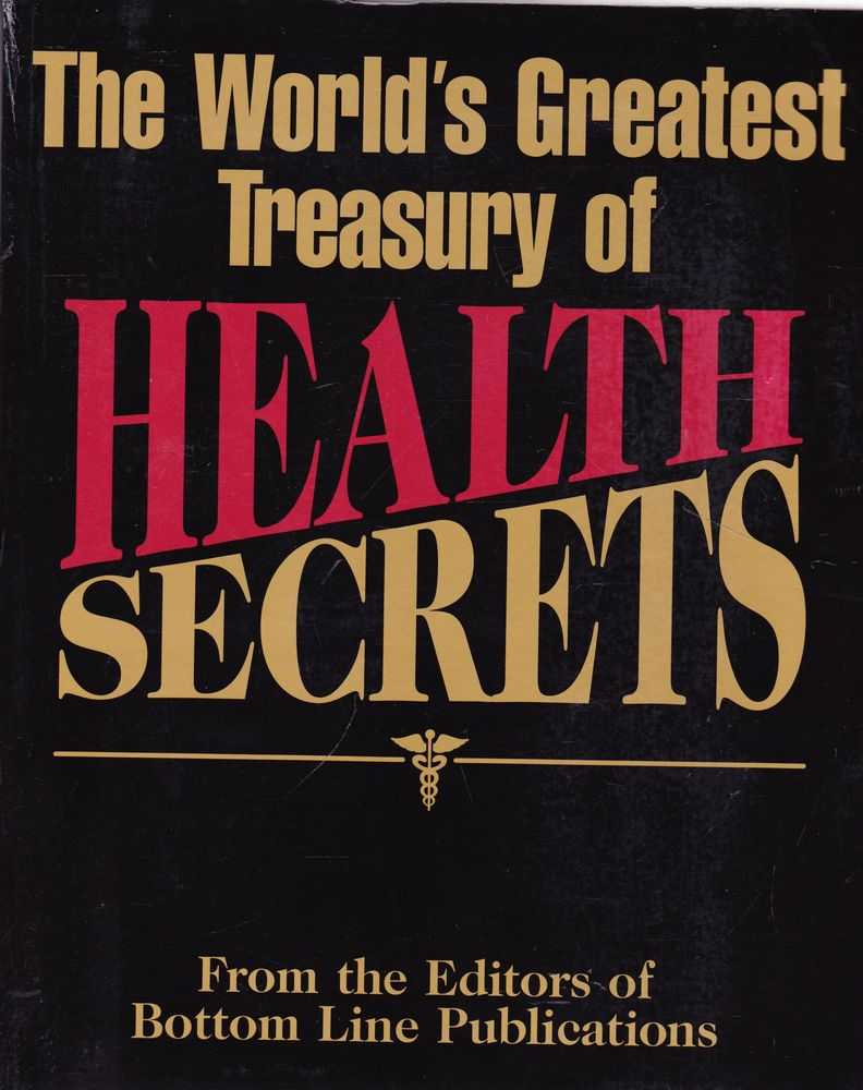 Image for The World's Greatest Treasury of Health Secrets