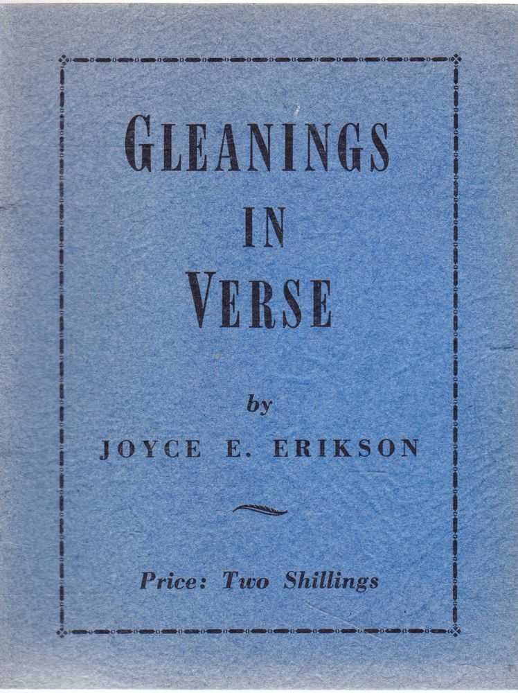Image for Gleanings in Verse