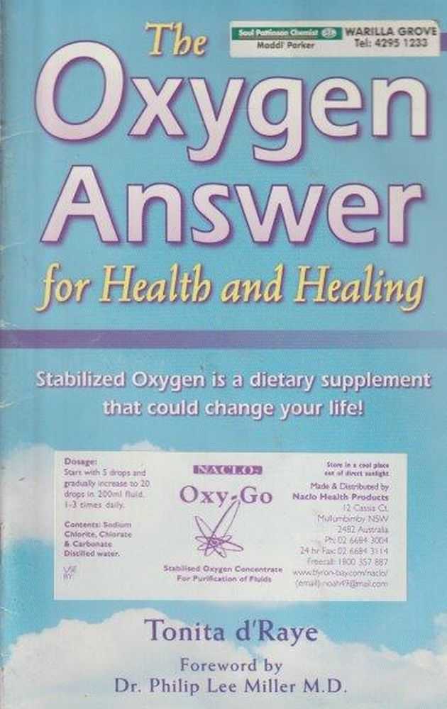 Image for The Oxygen Answer For Health And Healing
