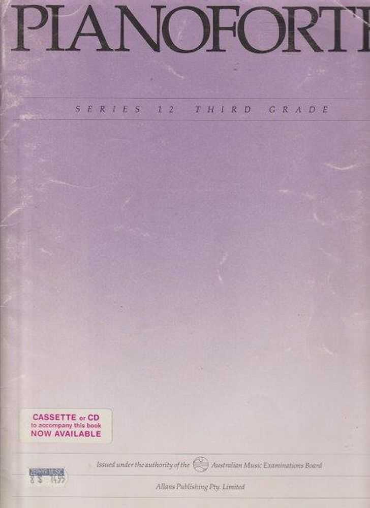 Pianoforte Series Third Grade Image for Pianoforte Series Third Grade
