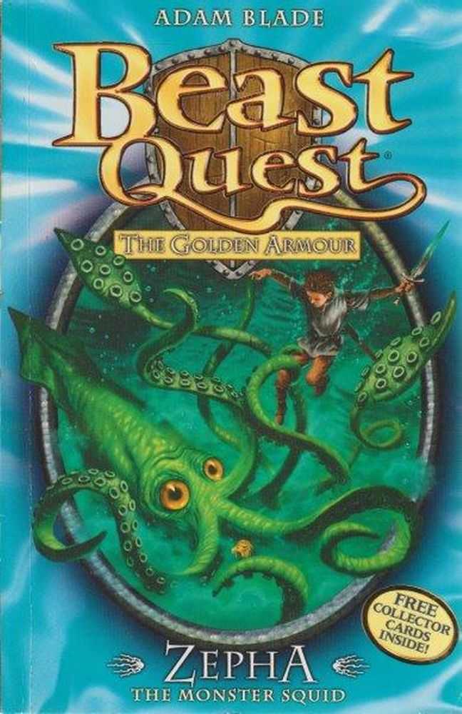 Image for Beast Quest: The Golden Armour: 7: Zepha - The Monster Squid