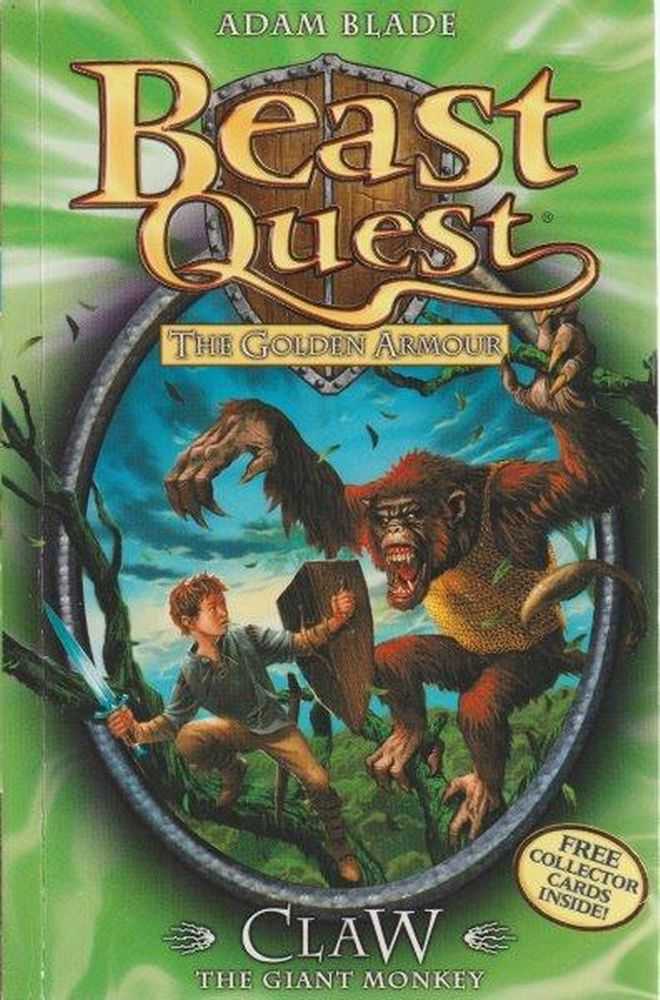 Image for Beast Quest: The Golden Armour: 8: Claw - The Giant Monkey