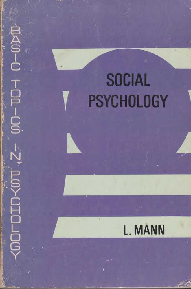 Image for Social Psychology