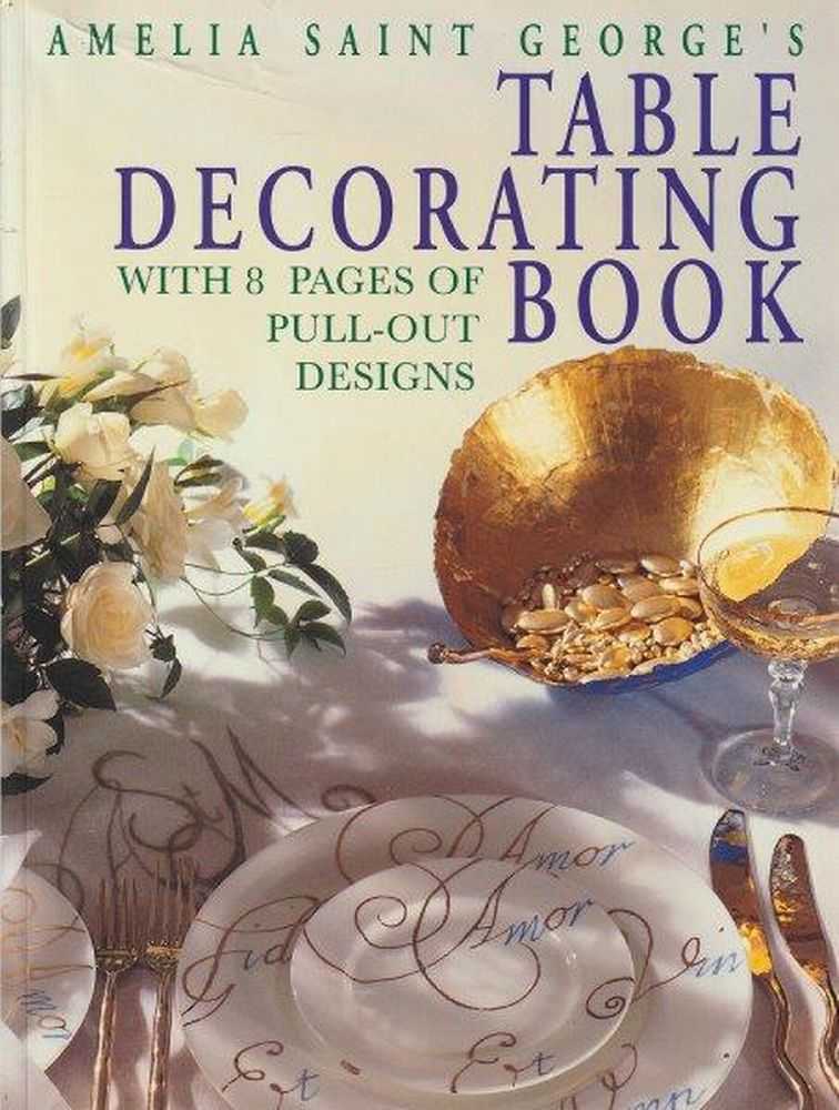 Image for Table Decorating Book With 8 Pages Of Pull-Out Designs