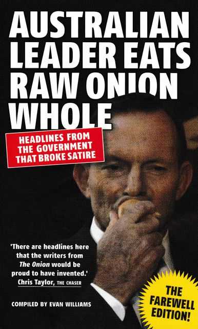 Image for Australian Leader Eats Raw Onion Whole