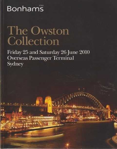 The Owston Collection - Friday 25 and Saturday 26 June 2010 Overseas Passenger Terminal Sydney Image for The Owston Collection - Friday 25 and Saturday 26 June 2010 Overseas Passenger Terminal Sydney