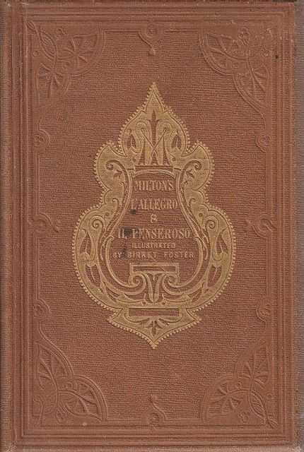 Milton's L'Allegro And Il Penseroso - Illustrated With Etchings On Steel Image for Milton's L'Allegro And Il Penseroso - Illustrated With Etchings On Steel