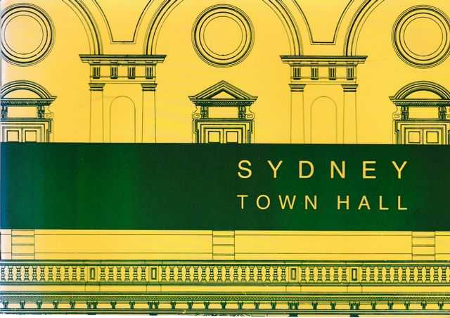 Image for Sydney Town Hall
