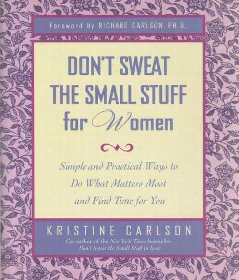 Image for Don't Sweat The Small Stuff For Women