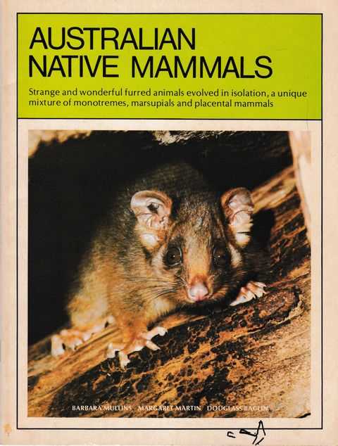 Image for Australian Native Mammals