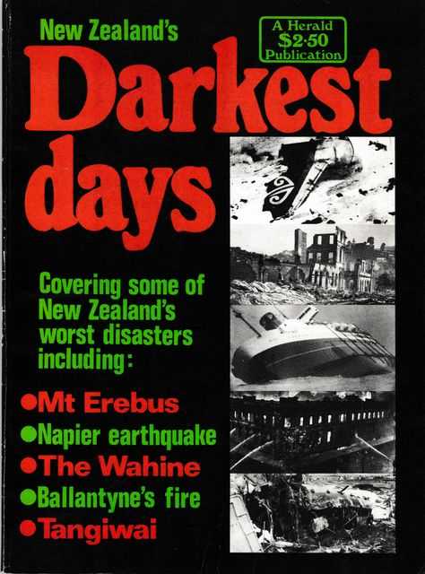 Image for New Zealand's Darkest Days