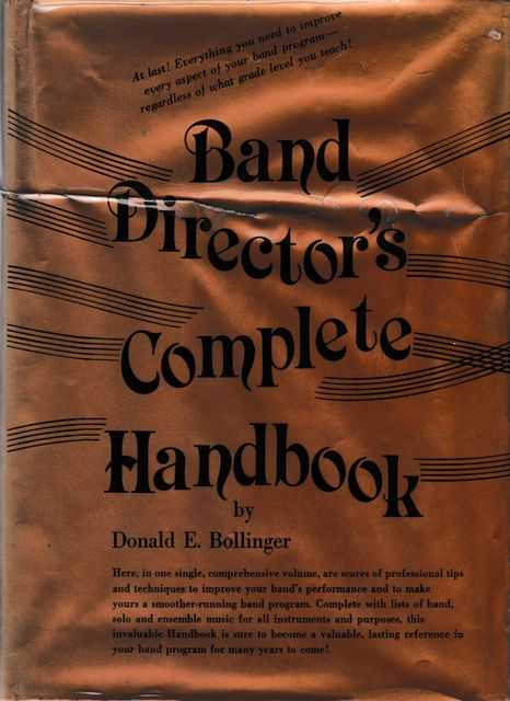 Image for Band Director's Complete Handbook