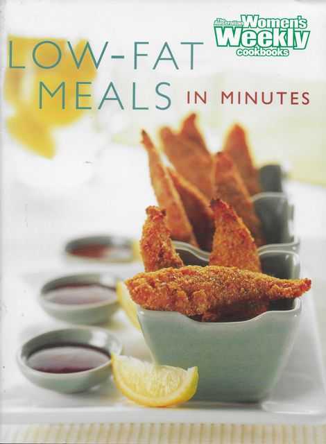 Image for Low-Fat Meals in Minutes