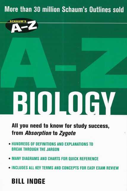 Image for Schaum's A-Z Biology