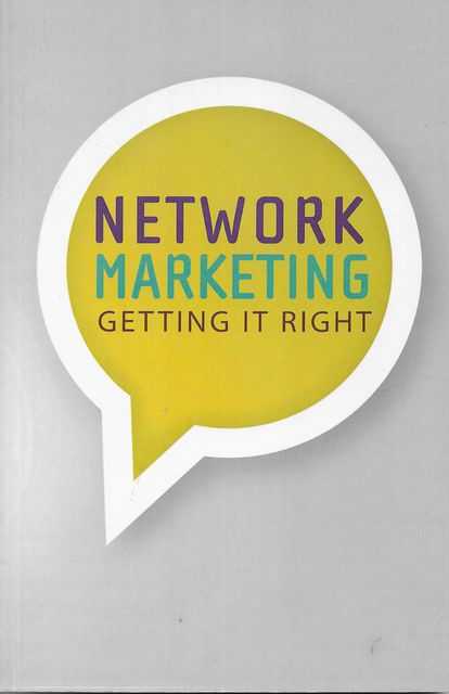 Network Marketing: Getting It Right Image for Network Marketing: Getting It Right