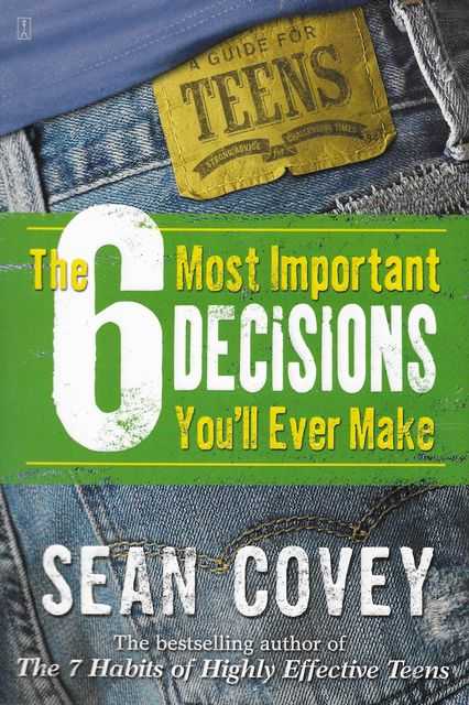 Image for The 6 Most Important Decisions You'll Ever Make