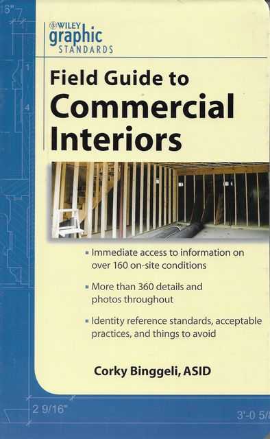 Image for Field Guide to Commercial Interiors