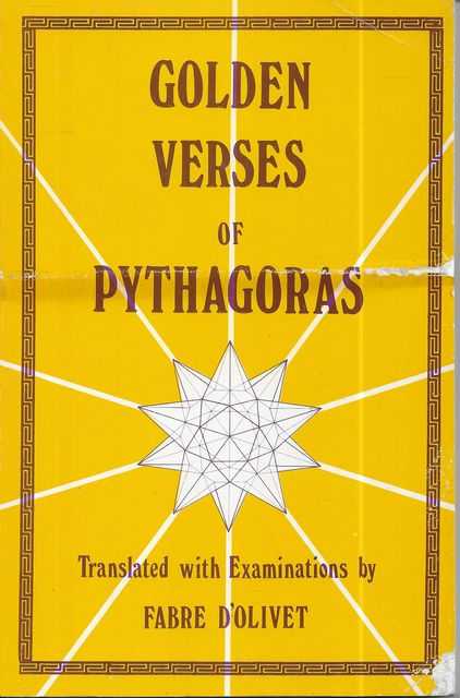 Image for Golden Verses of Pythagoras: Explained and Translated into French