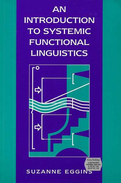 Image for An Introduction to Systemic Functional Linguistics